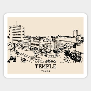Temple - Texas Magnet